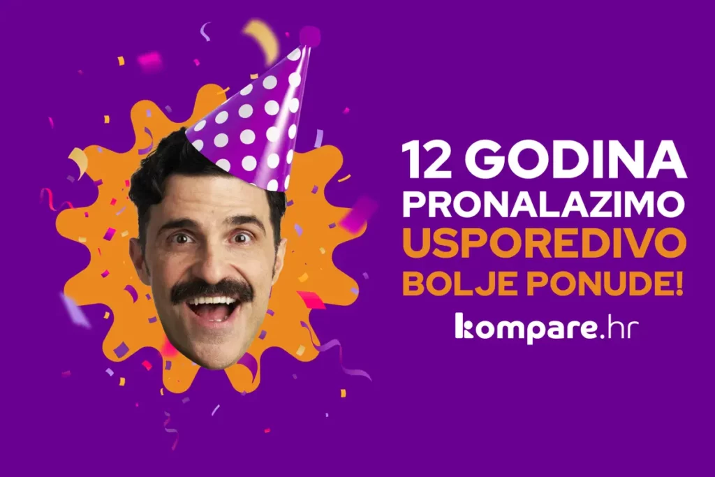 12 godina usporedivo boljih ponuda na kompare.hr