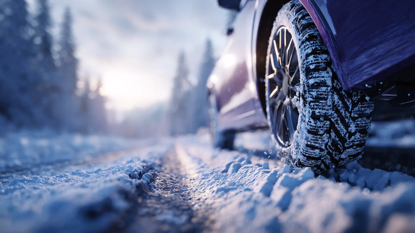 zimske gume na snijegu